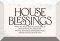 Glass Plaque-House Blessings (6 x 4)