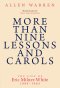 More than Nine Lessons and Carols