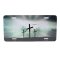 Crosses In The Sun Number Plate Tag