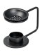 Black Steel Incense Burner H 8.5 cm