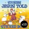 10 x Stories Jesus Told Sticker Book