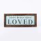 You Are So Loved Corrugated Tin Wall Decor