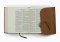 ESV Journaling Bible (Natural Leather, Brown, Flap with Strap)