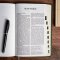 NASB Personal Size Giant Print Bible, Olive, Indexed