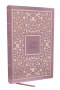 NKJV, Personal Size Thinline Bible with Cross References, Pink Leathersoft, Comfort Print, Red Letter, Thumb Indexed