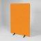 145 x 120cm Orange Curve Screen with Black Frame (BusyScreen)