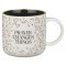 Mug White and Black Prayer Changes Things
