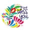 The Lord Bless You Vinyl Sticker