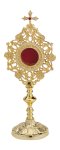 Gold Plated Reliquary H 25 cm