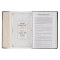 KJV Study Bible LP Faux Leather, Two-tone Black and Gray