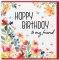 Summer Flowers Birthday Card