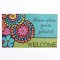 Bloom Where You're Planted Door Mat