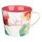 Mug Coral Poppies Beautiful