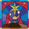 Stained Glass Charity Christmas Cards - Pack of 10