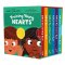 Training Young Hearts Board Books Boxed Set: 6 Lift-The-Flap Board Books & Guide for Grown-Ups