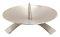 Nickel Plated Candlestand with Big Thorn D 11.5 cm