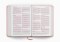 ESV Giant Print Bible, Red Letter (TruTone, Blush Rose, Fleur-de-lis Design)