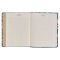 Teal Floral Ally Collection Large Print Faux Leather King James Version Note-taking Bible - Matthew 22:37