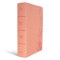 CSB Single-Column Compact Bible, Digital Study Edition, Blush Floral LeatherTouch