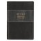 KJV Study Bible LP Faux Leather, Two-tone Black and Gray