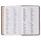 KJV Bible Giant Print Standard-size Full-grain Leather, Burgundy/Mahogany