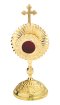 Gold Plated Reliquary H 17 cm