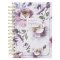 Journal Spiral Purple Floral Strength & Dignity Prov. 31:25
