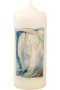 ArtistCandle Angel Blue H 15 cm D 6 cm