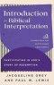 Introduction to Biblical Interpretation