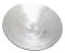 Silver Aluminium Candle Plate D 12.5 cm