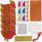 Christmas Postman Robin Decoration Kit (Pack of 6)