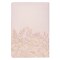 Whisper Pink Floral Faux Leather Large Print Thinline King James with Thumb Index