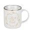 Candle in Mug Ceramic  Peace on Earth