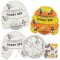 Honey Bee Life Cycle Colour-In Sticker Wheels (Pack of 4)