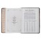 KJV Study Bible Faux Leather, Two-tone Brown with Thumb Index
