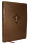 RSV2CE, Thinline Large Print Catholic Bible, Brown Leathersoft, Comfort Print