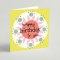 Happy Birthday (Yellow) Greeting Card