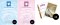 20 x Holy Baptism Certificate & 20 x Blue /20 x Pink Godparent Certificates