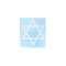 Star Of David Auto Vinyl Decal