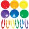 Plastic Tweezers & Sorting Trays (Pack of 6 Sets)