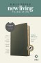 NLT Thinline Reference Bible, Filament Enabled (Genuine Leather, Olive Green, Indexed, Red Letter)