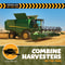 Combine Harvesters On The Farm