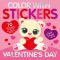 Color With Stickers: Valentine\'s Day