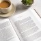 CSB Single-Column Wide-Margin Bible, Cream Cloth Over Board