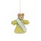 Handmade Felt Woodland Nativity (Set of 9) Hanging Decorations in a bag
