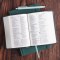 CSB Large Print Compact Reference Bible, Easy-to-Read Optimal Type, Digital Study Edition, Teal LeatherTouch