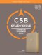 CSB Study Bible, Large Print Edition, Gold Leathertouch
