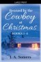 Rescued by the Cowboy at Christmas Collection Books 1-4