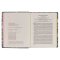 Teal Floral Ally Collection Large Print Faux Leather King James Version Note-taking Bible - Matthew 22:37