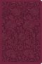 ESV Value Compact Bible (TruTone, Raspberry, Floral Design)
